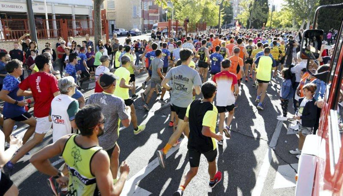 Imágenes de la VII Carrera Popular 10K Bomberos Zaragoza.