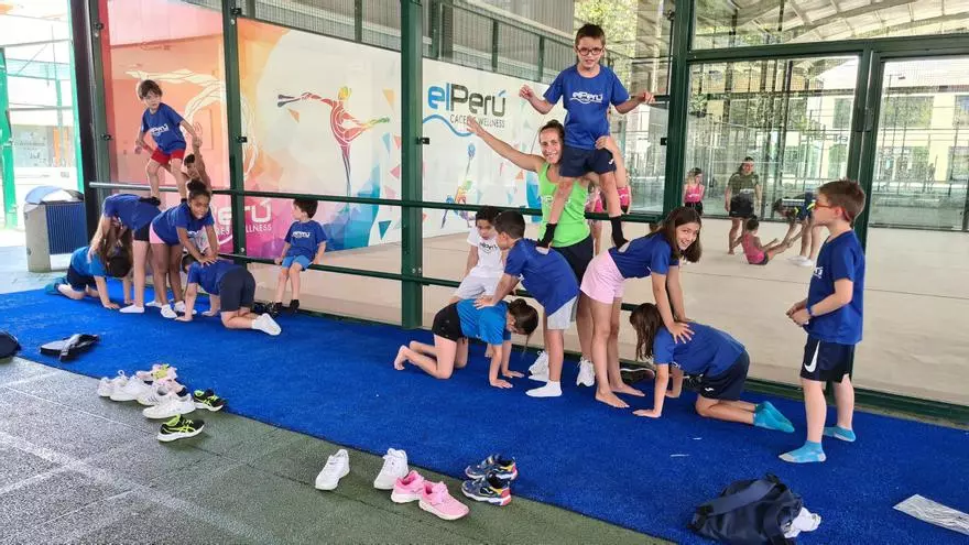 Así de divertido es el campamento urbano de El Perú Cáceres Wellness