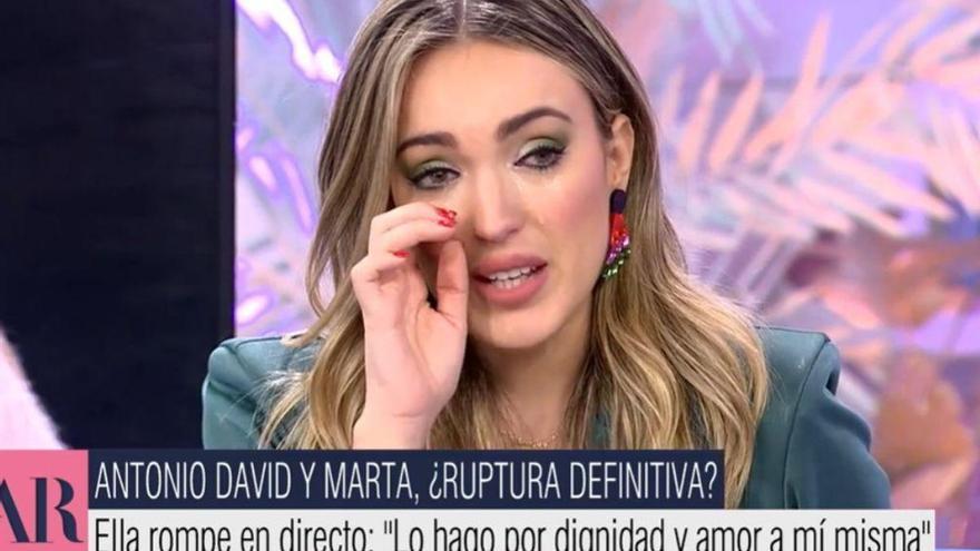 Revelan que Antonio David intenta dejar a Marta Riesco: &quot;Él tiene miedo&quot;