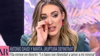 Revelan que Antonio David intenta dejar a Marta Riesco: "Él tiene miedo"