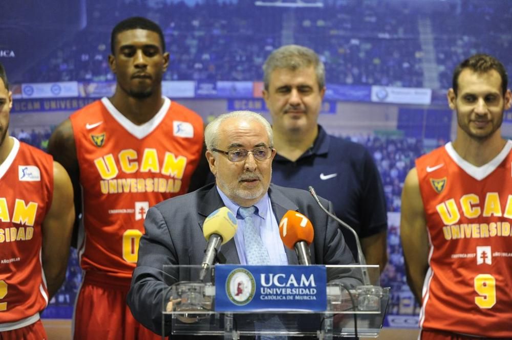 Presentación UCAM CB Murcia