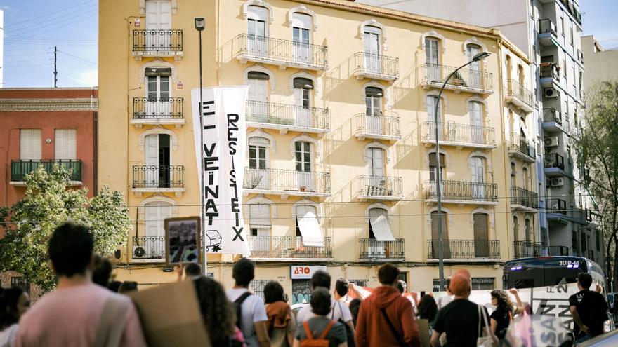 La Finca Groga, un nou exemple de resistència contra l’expulsió veïnal a València