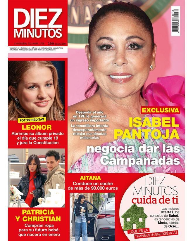 Portada revista Diez Minutos 31 octubre 2023