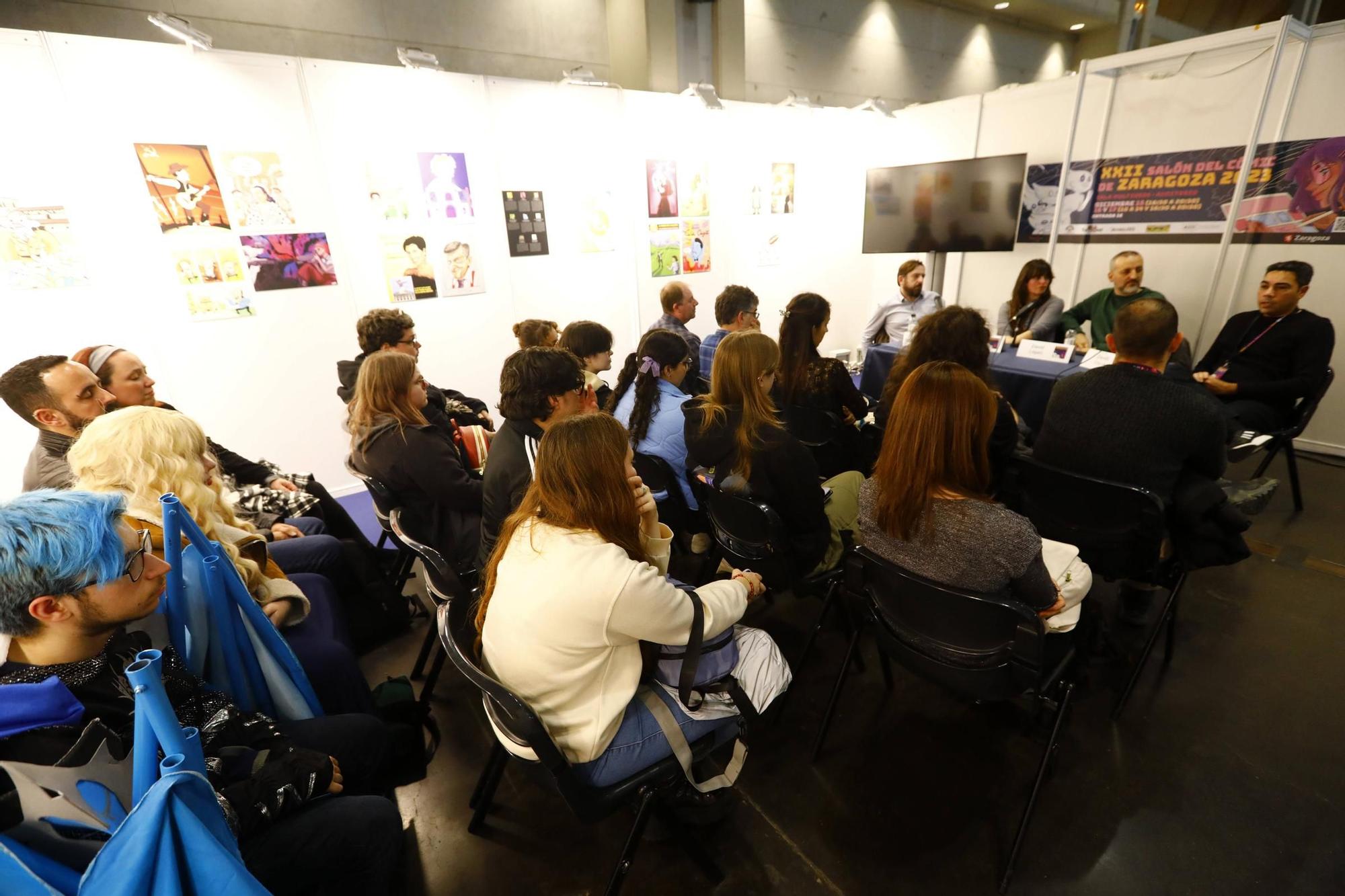 Gran ambiente en el Salón del Cómic de Zaragoza