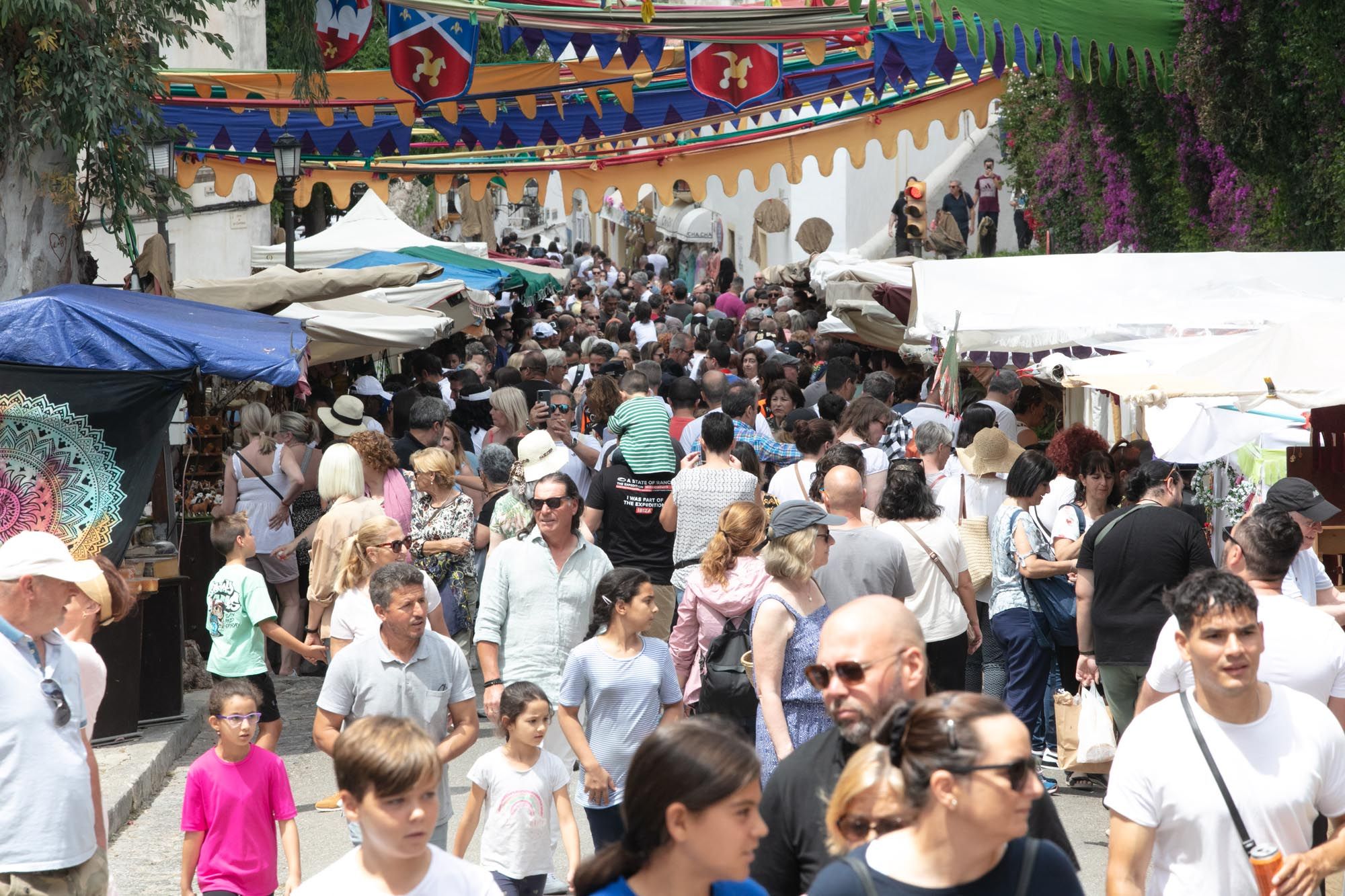 Última jornada de la Feria Ibiza Medieval 2023