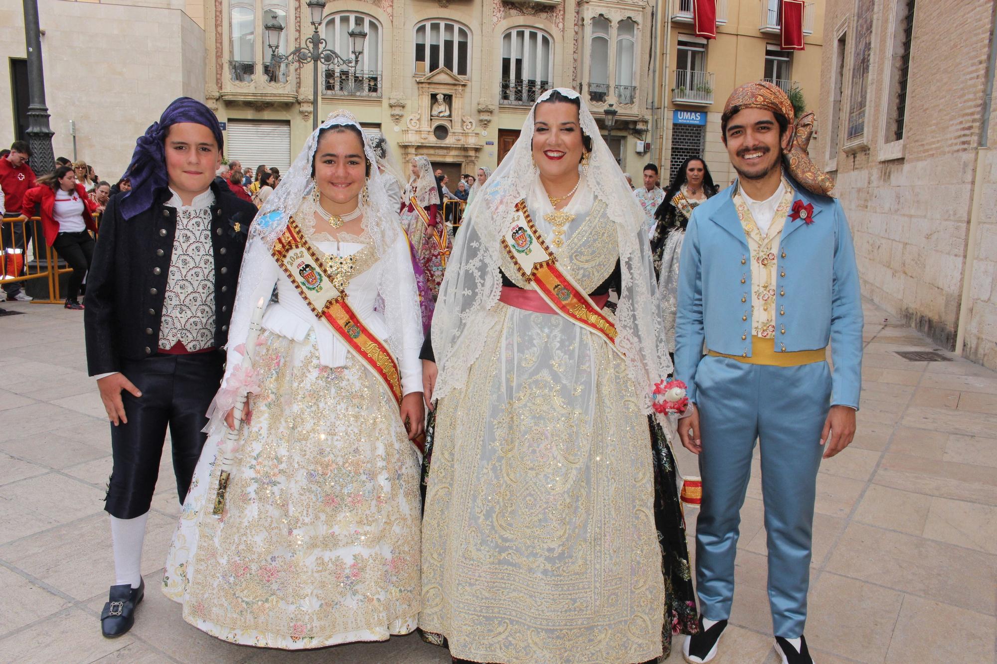 La fuerza de las Fallas en la Procesión de la Virgen (III)