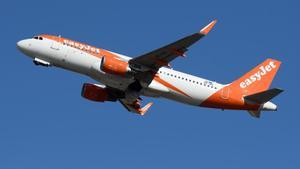 Una avión de Easyjet.