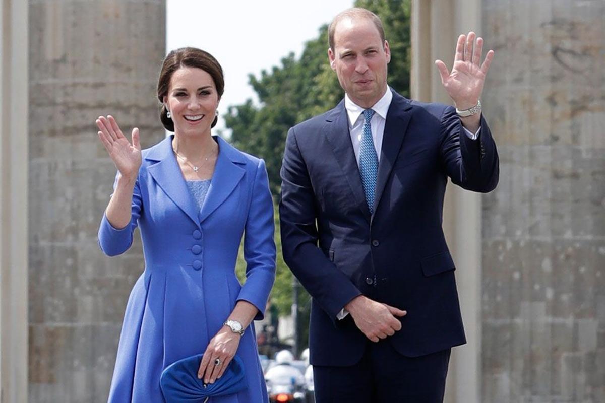 'Couple twinning': Kate Middleton y el principe Guillermo en Berlín