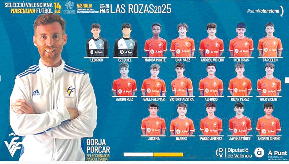 Valencian selection 14.