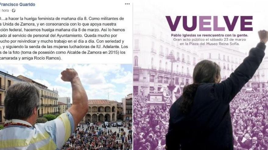 Guarido se suma a la huelga feminista