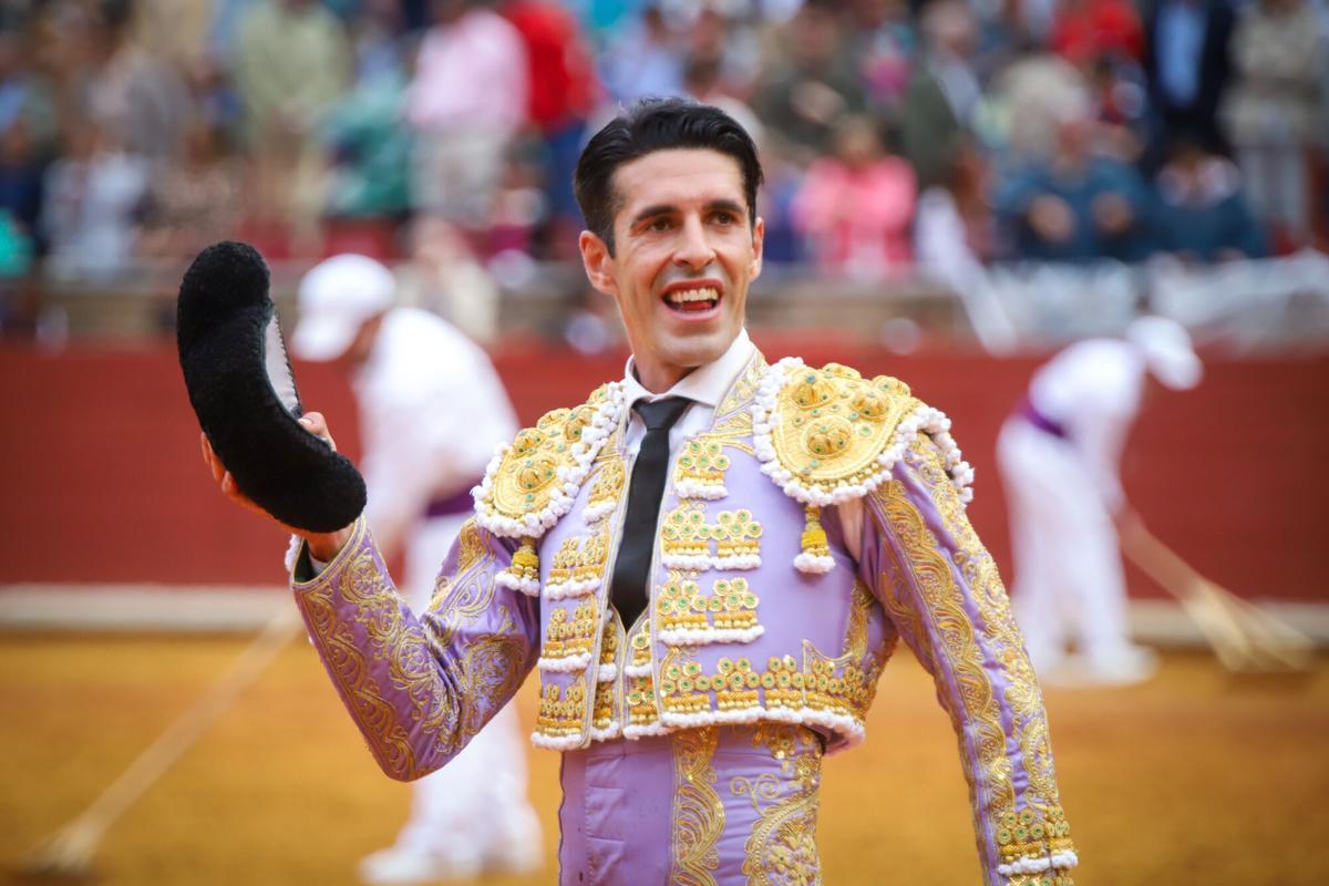 Alejandro Talavante, en un festejo en la Feria de Córdoba.