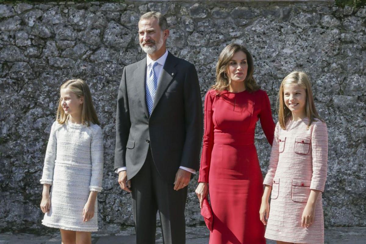 La Familia Real en el Día de Asturias