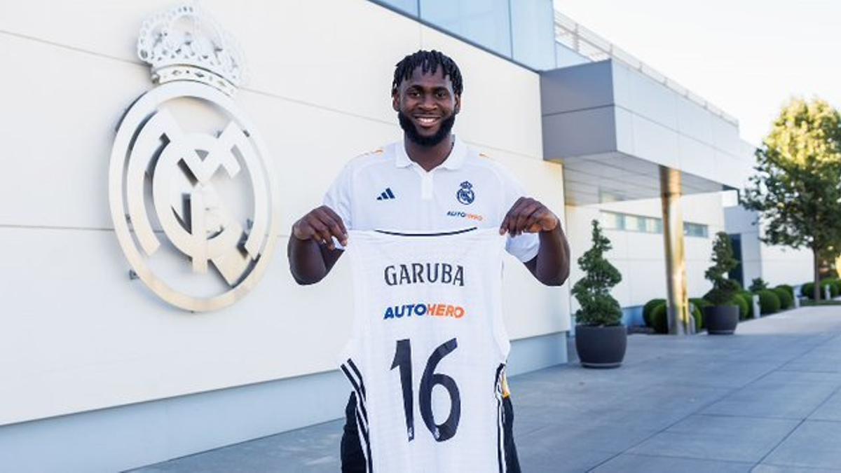 Usman Garuba regresa al Real Madrid por tres temporadas, hasta 2027 Usman Garuba regresa al Real Madrid por tres temporadas, hasta 2027