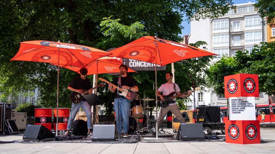 Música y deporte en julio en A Coruña con la agenda KM C de Estrella Galicia