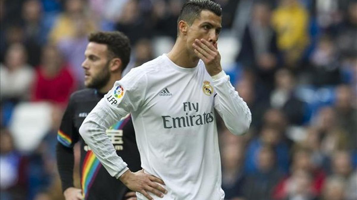 Cristiano Ronaldo no celebró los goles ante el Rayo Vallecano