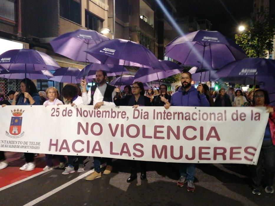 Manifestación contra la violencia machista