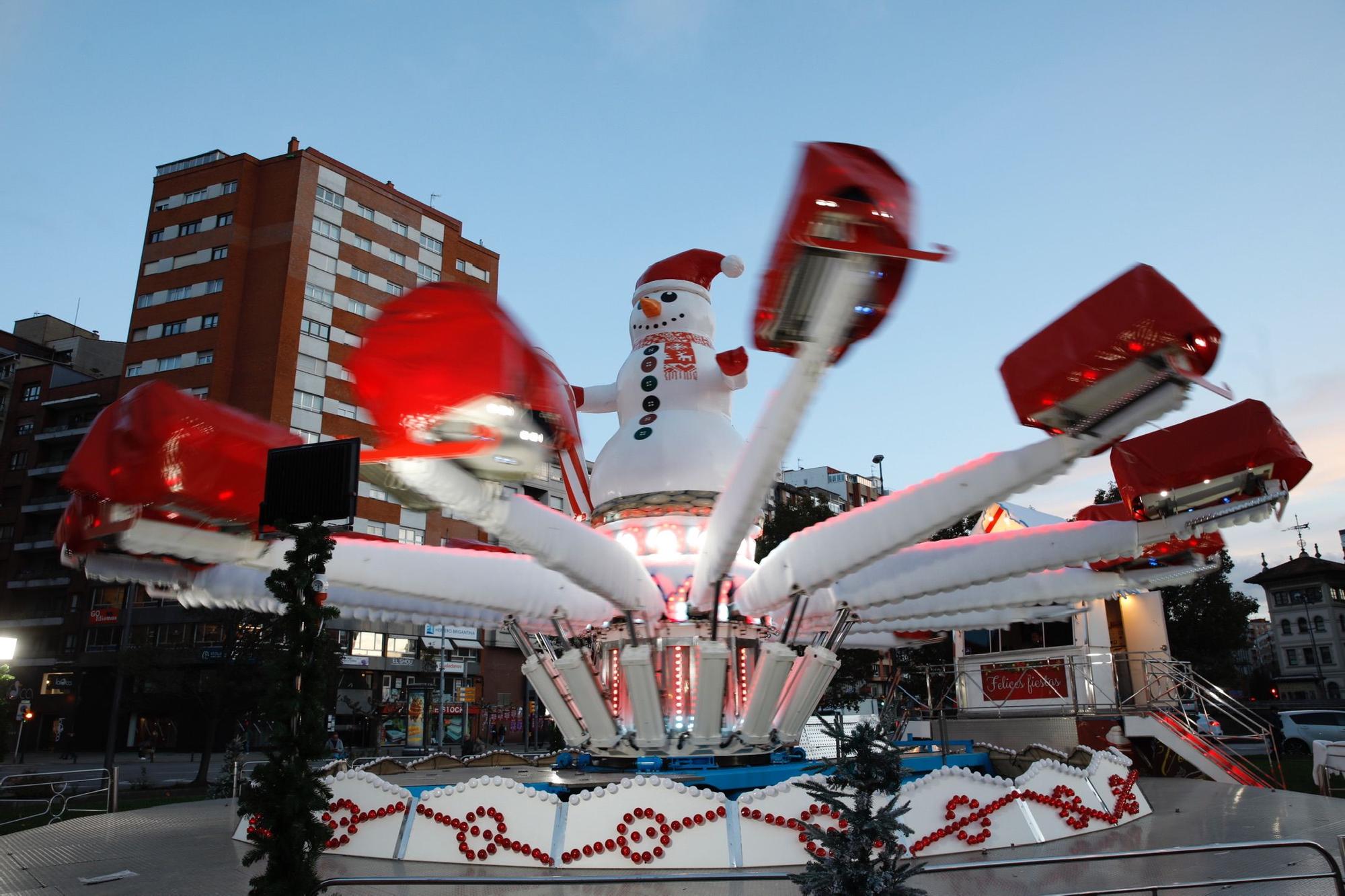 Así serán la pista de hielo y las atracciones del "solarón" que mantendrán los precios