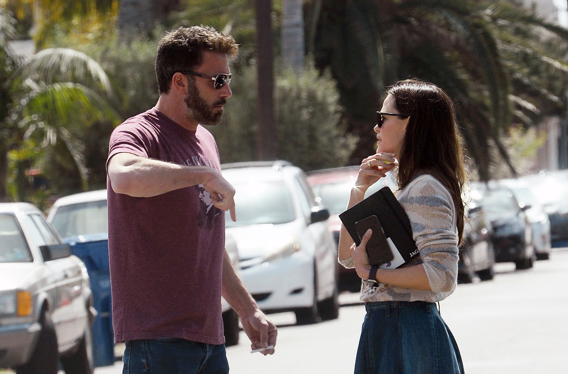 Ben Affleck y su exmujer Jennifer Garner