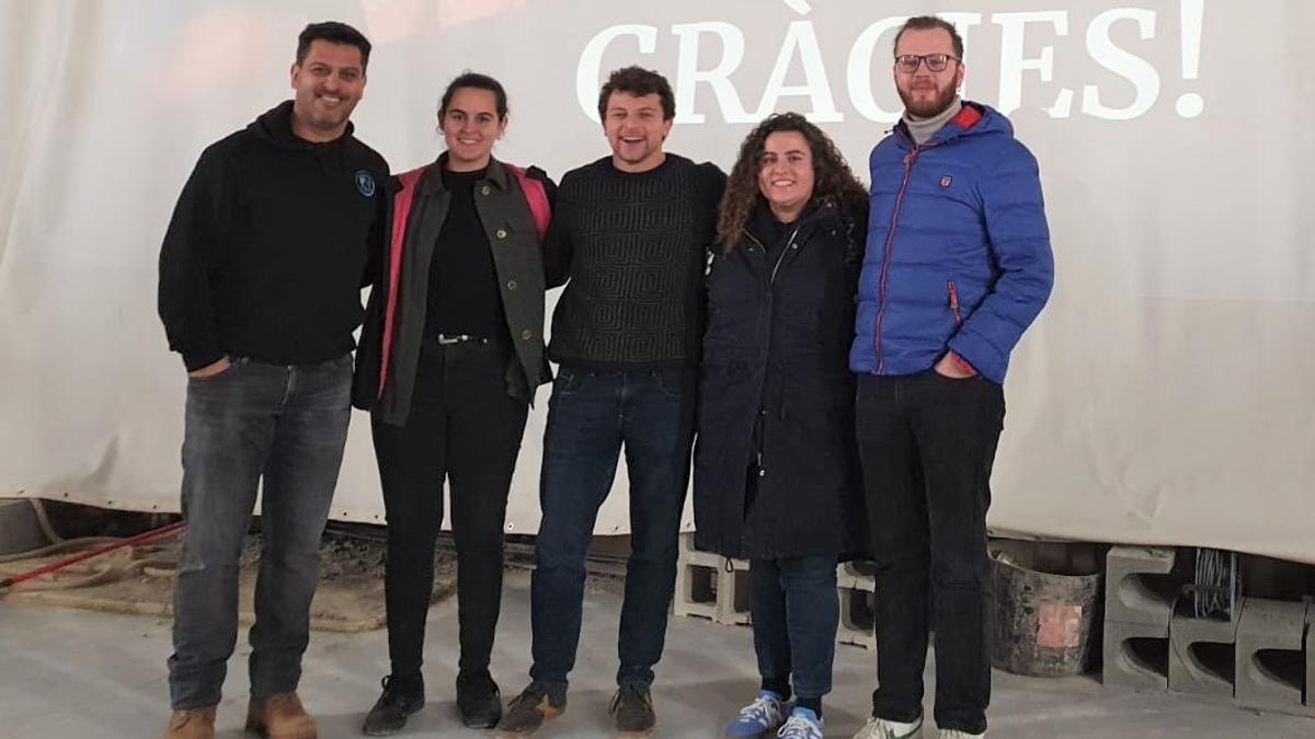 Junta directiva i tècnica dels Castellers de Berga