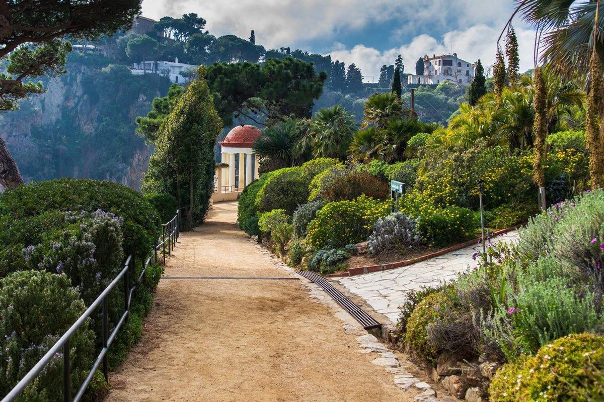 Costa Brava, jardin botánico, Mar i Murtra