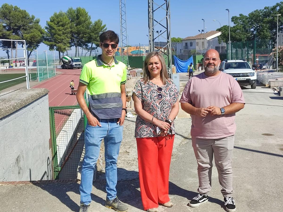 Baena. Mejora del polideportivo con las obras PFEA