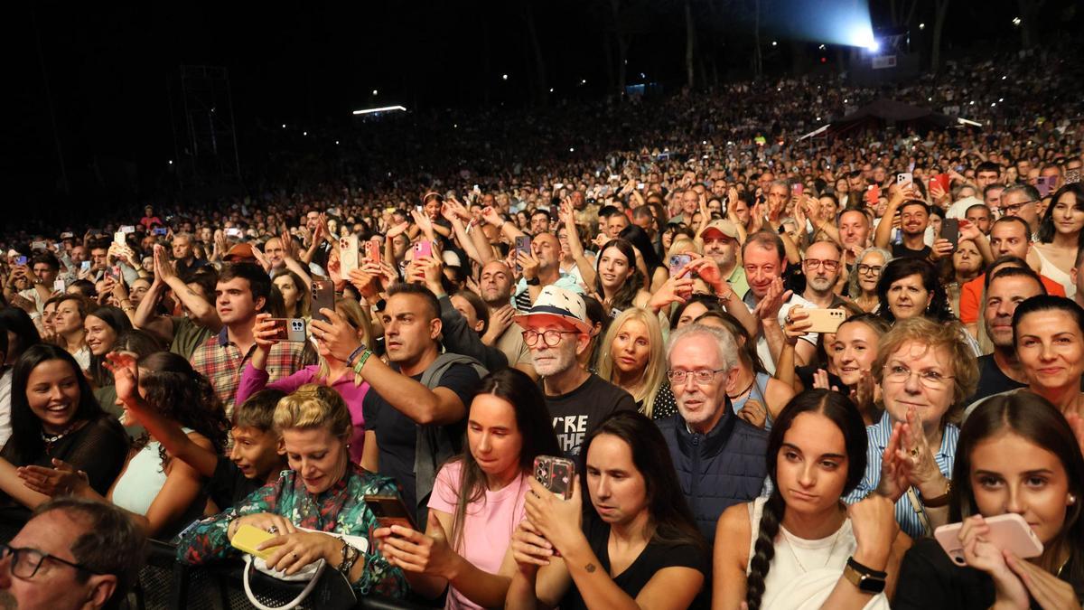 India Martínez cierra por todo lo alto los conciertos de verano en Castrelos