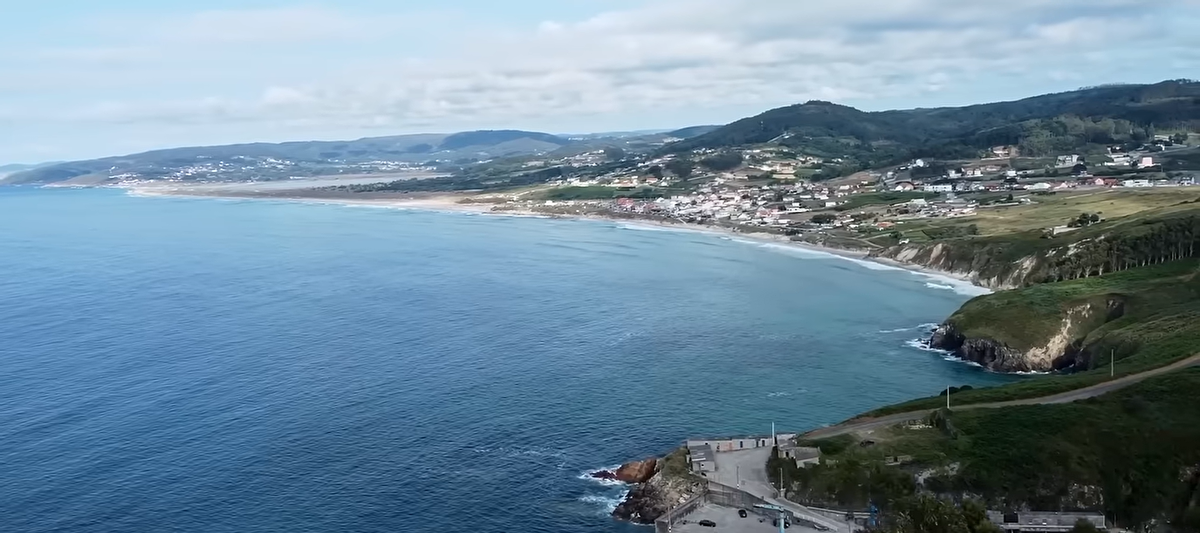 La playa de Razo, en Carballo (A Coruña).
