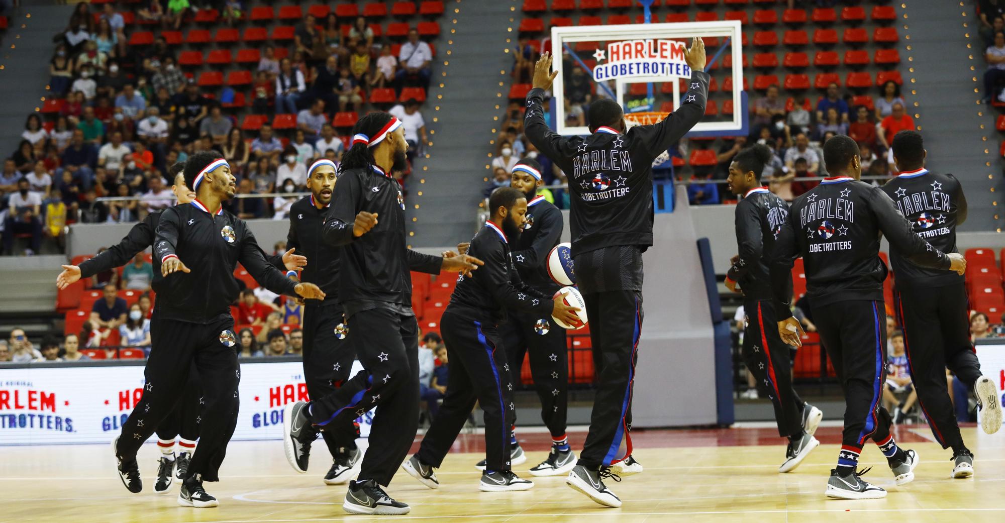 Así ha sido la exhibición de los Globetrotters