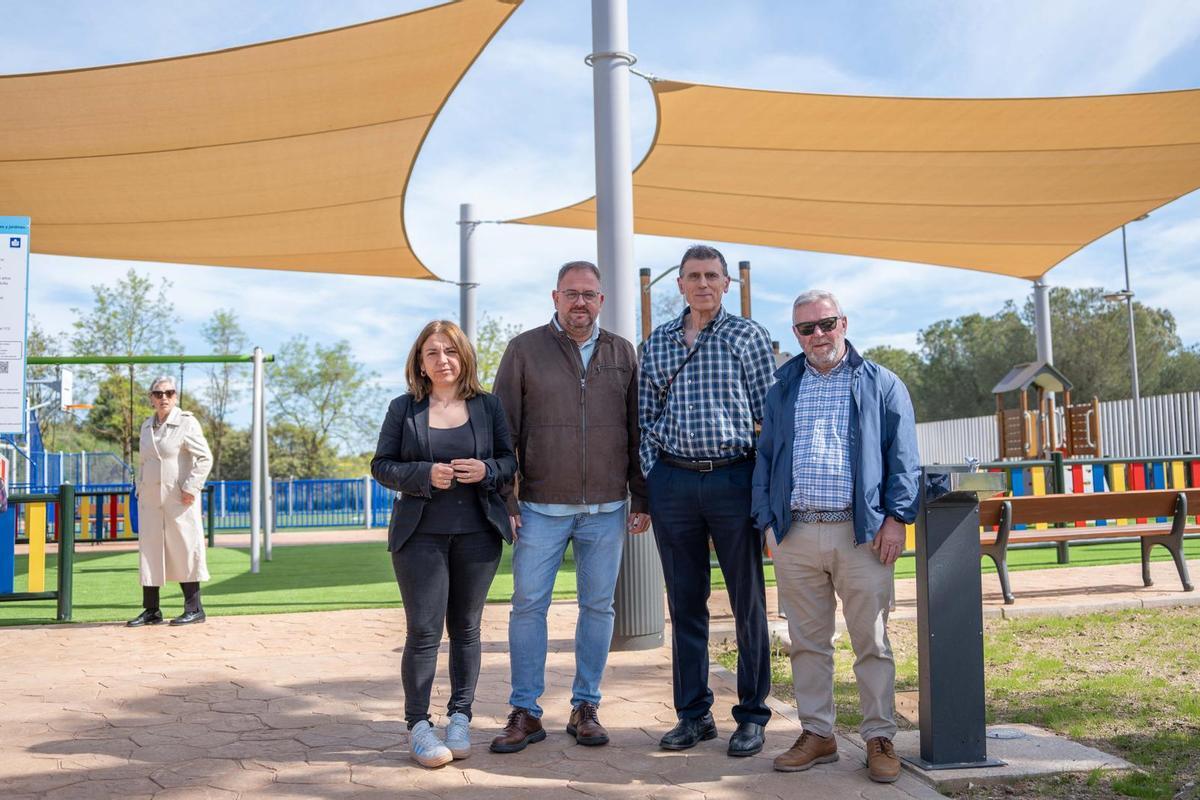 Vista del entorno renovado de Proserpina tras las actuaciones municipales.