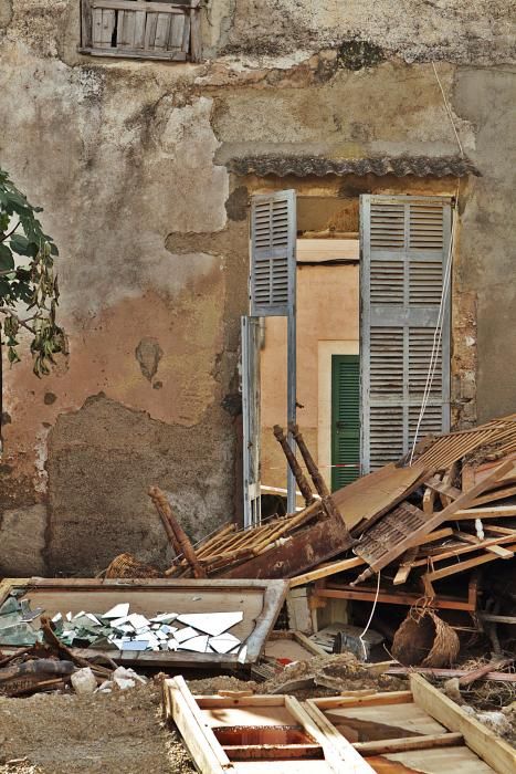 Nach den Wassermassen, in denen 13 Menschen starben, kam die beispiellose Hilfswelle. Die MZ war mehrmals in Sant Llorenç und Umgebung unterwegs.