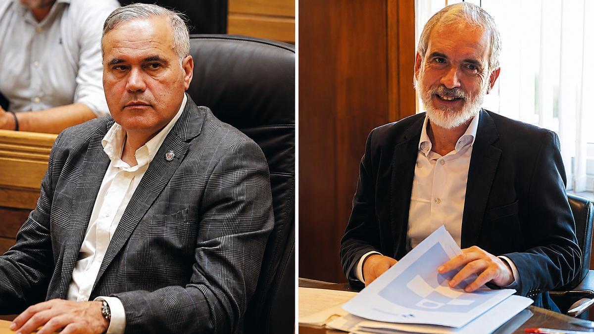 Juan José Alonso Ordiales (izquierda) y Aquilino Alondo Miranda.