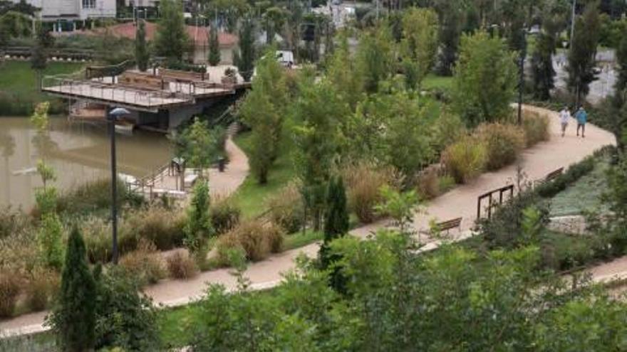 Imagen del parque inundable La Marjal.