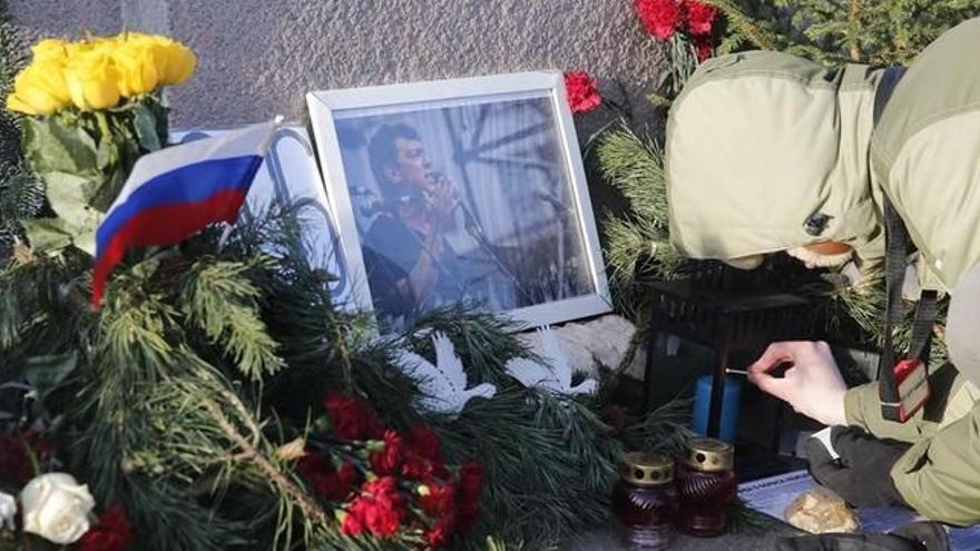 Pulso sin fin en Moscú para mantener viva la memoria de Borís Nemtsov