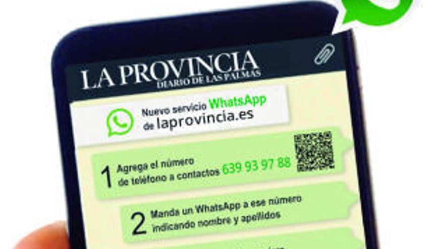 Las alertas y noticias de La Provincia, en tu whatsapp.