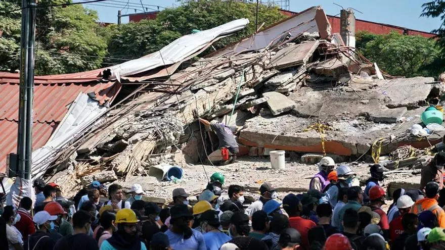 La destrucción en Cali tras el terremoto, vista desde el aire