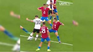 El gol de Angelo Stiller vs Chequia con Alemania Sub-21