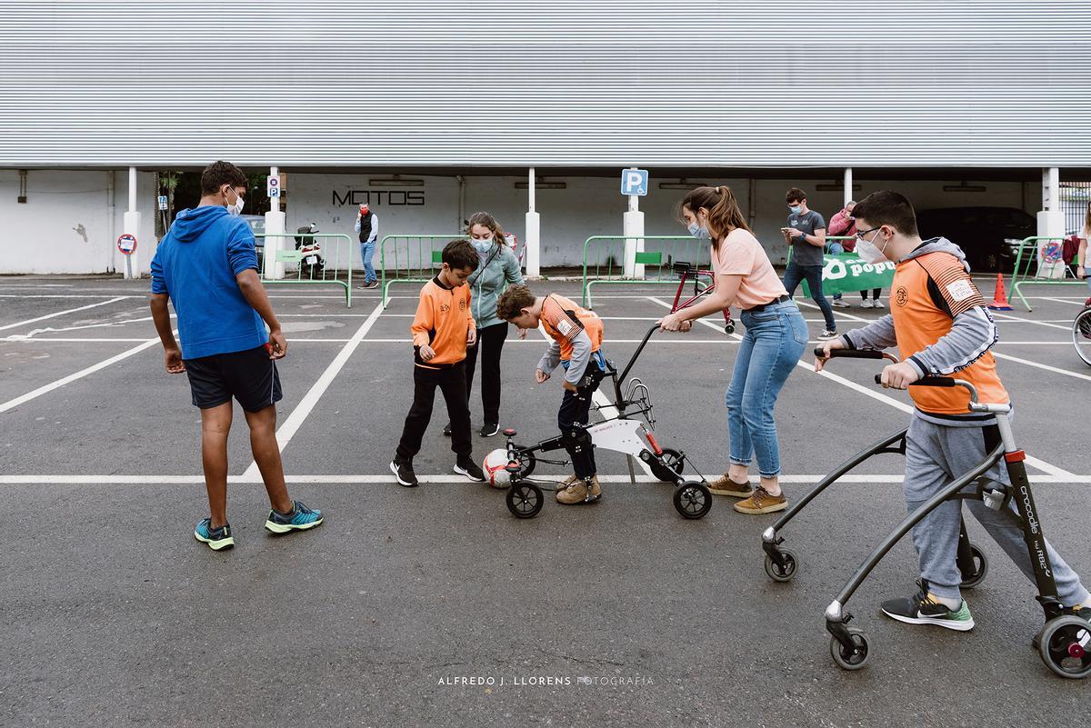 Diferentes deportes tuvieron cabida en la I Jornada de Deporte Inclusivo David Casinos