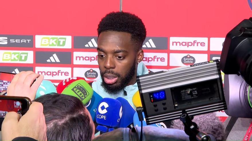 Iñaki Williams asegura que el apoyo del vestuario a Valverde es total