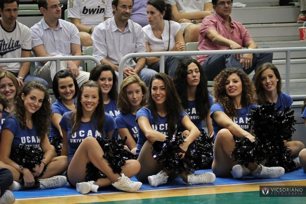 Las cheerleaders del CB Murcia, desde sus comienzo