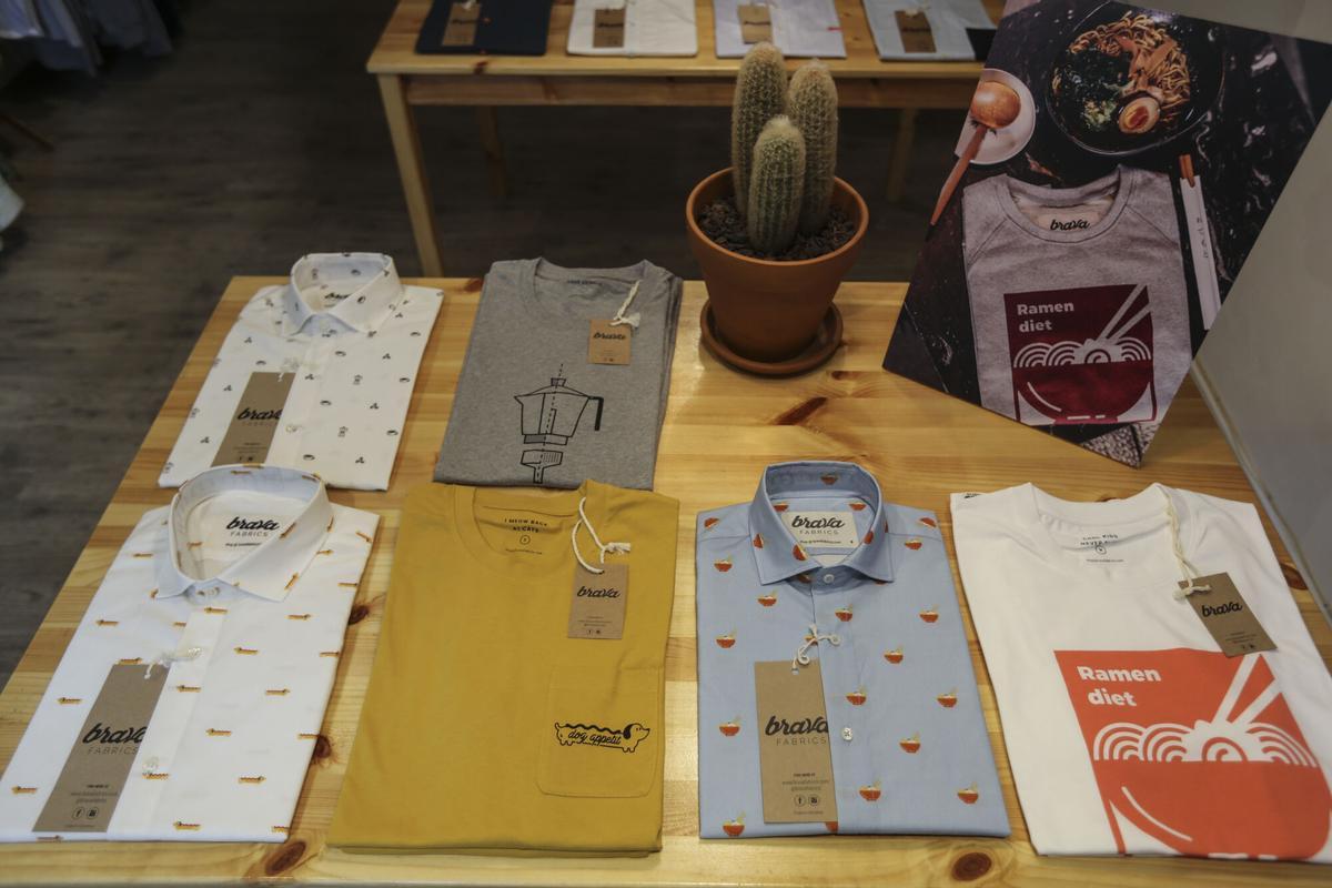Barcelona (Barcelonès) 19/10/2018 OnBarcelona Tienda de ropa Brava Fabrics. FOTO DANNY CAMINAL