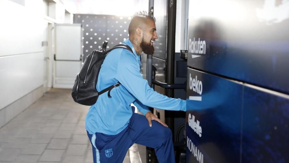 El Barça arriba a Girona