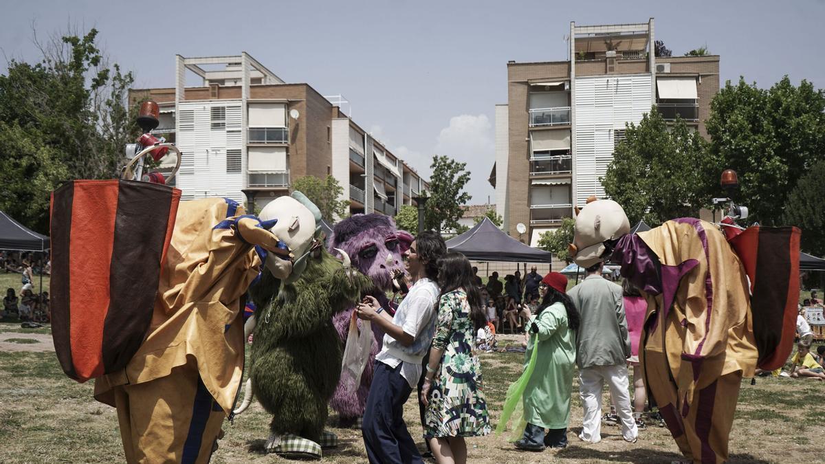 Espectacle de cloenda de la Festa Major Infantil de l'any passat