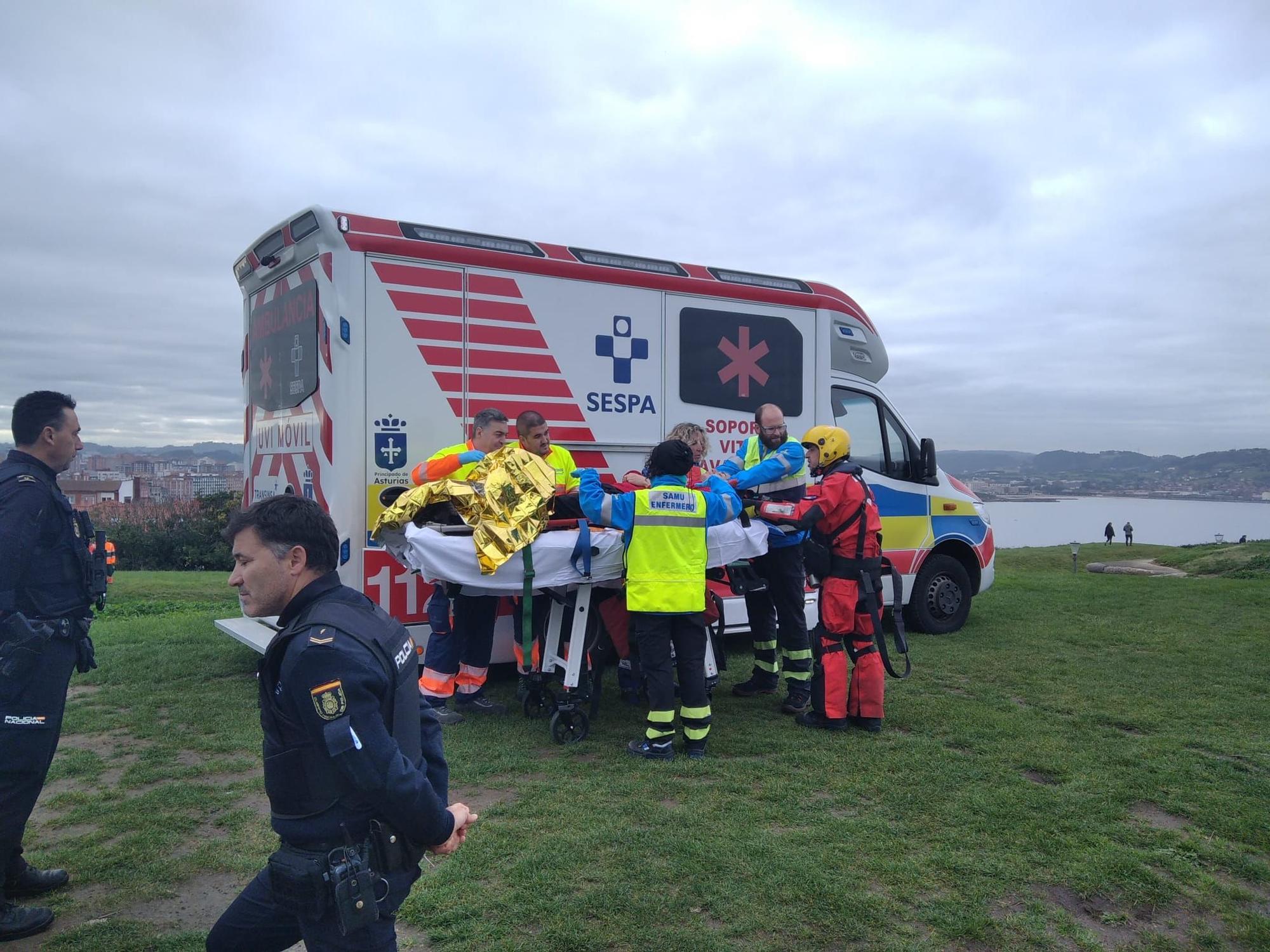 En imágenes: Espectacular rescate en el Cerro de Santa Catalina