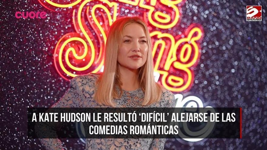 ¿Kate Hudson se aleja del cine? La actriz ya se ha cansado de interpretar el mismo papel