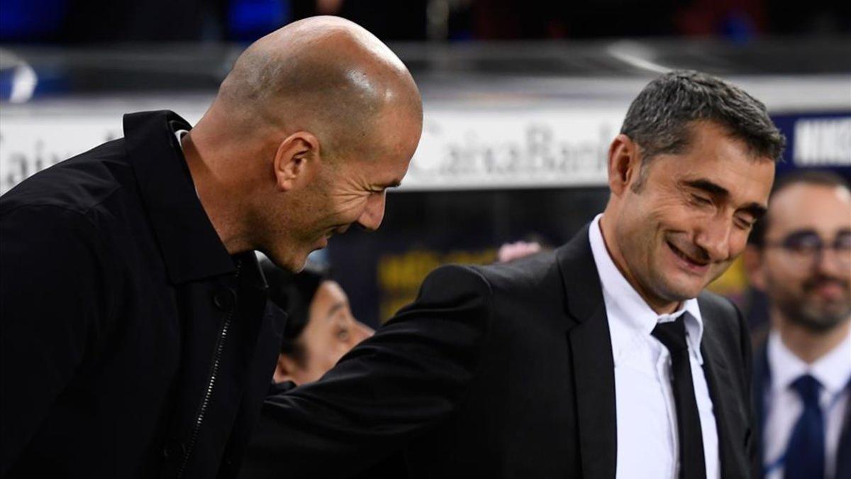 Valverde , con Zidane