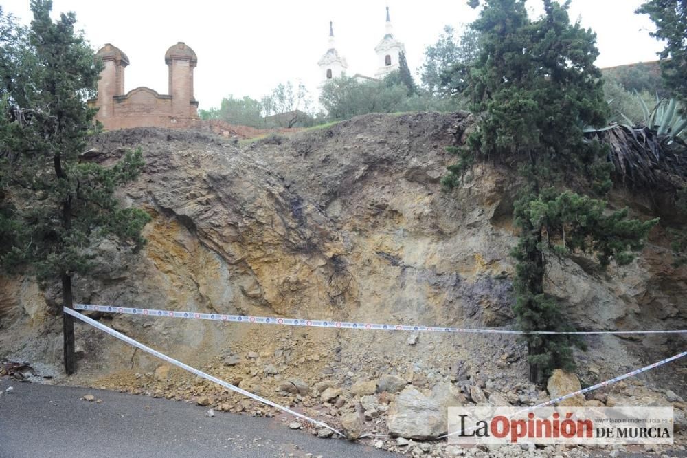 Las consecuencias del temporal en Murcia