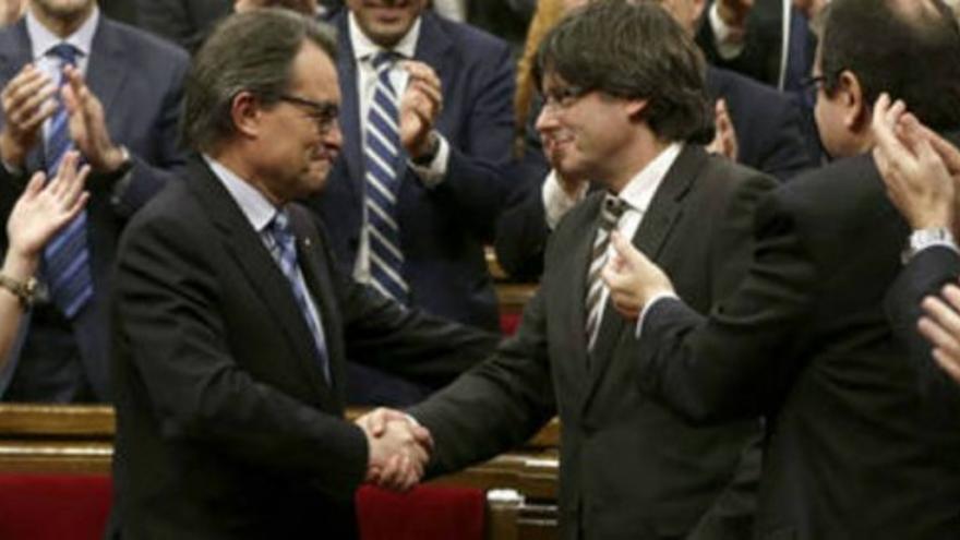 Carles Puigdemont, nuevo presidente de la Generalitat de Cataluña