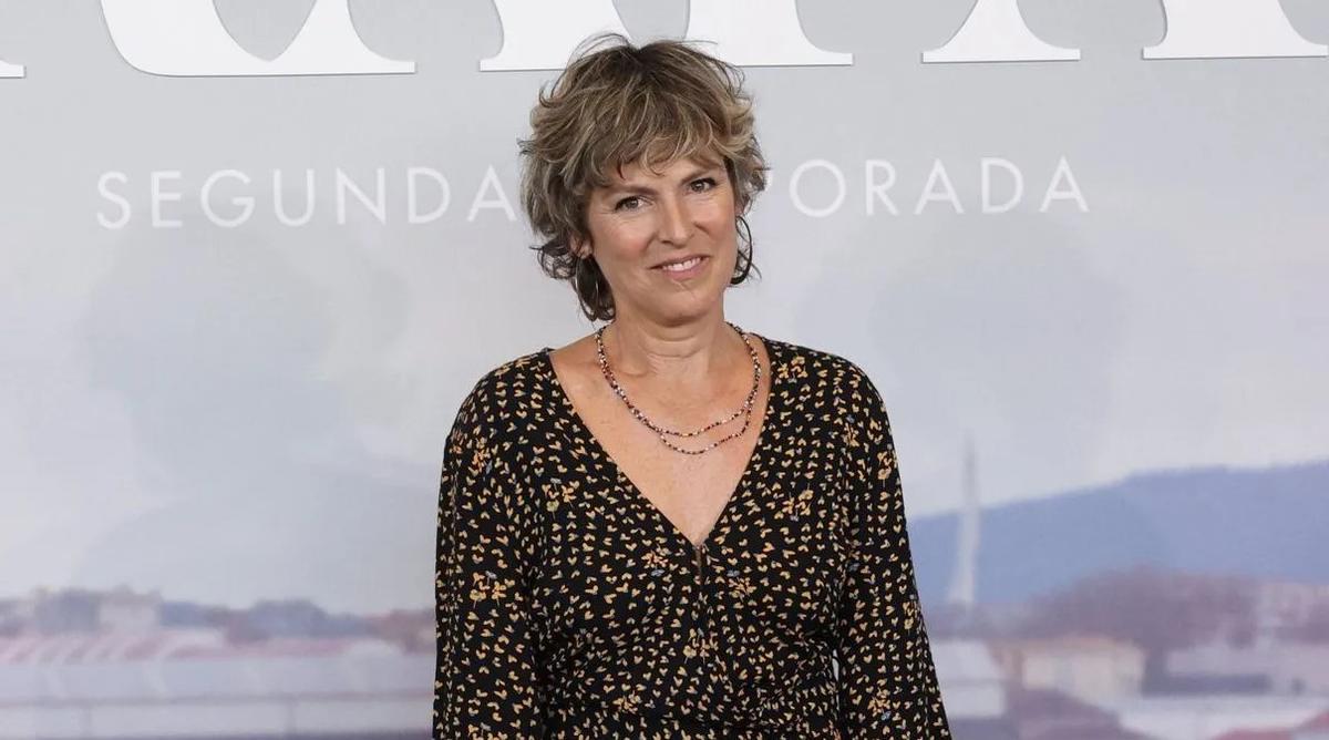 Mónica López en la presentación de 'Rapa'.