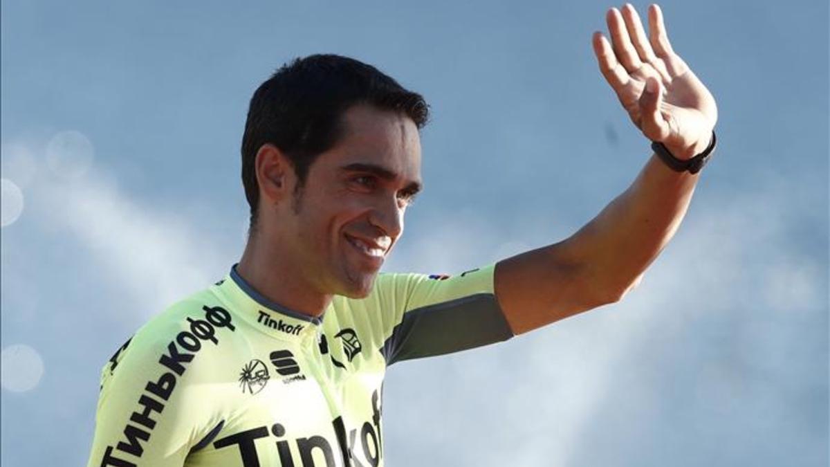Alberto Contador ha hecho una preparación más corta que en años anteriores