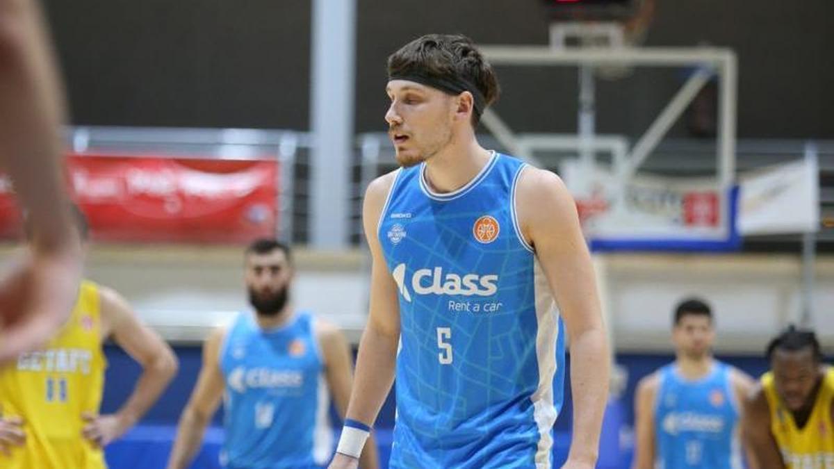 Kai Johnson durante el encuentro del pasado sábado frente al Getafe